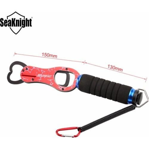 SeaKnight Portable Stainless Steel Fish Grip 275mm SK004 Max Load 40LB / 18KG Fishing Grabber Strong Professional Fishing Grip