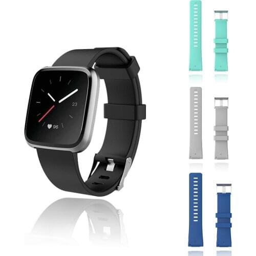 XShum Silicone Band For Fitbit Versa/Versa 2/Versa lite Strap Replacement Fitbit Versa Bracelet Watchband Smart Accessories