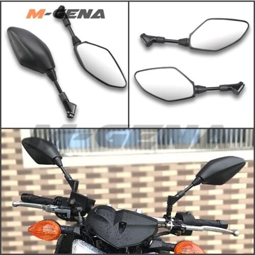 RearView Mirrors For YAMAHA MT10 MT09 MT07 MT03 MT25 Mirror E9 MARK FZ07 FZ09 XJ6 FZ6 FZ1 FZ8 Rear View Side Mirrors