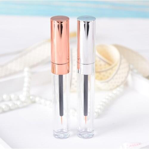 1Pcs 6ML DIY Transparent Empty Mascara Tube Mascara Bottles Eyelashes Eyeliner Vials Eyelash Eyeliner Wands Funnels 2 Colors
