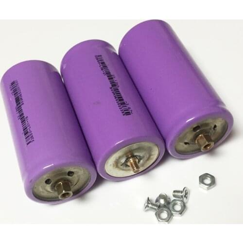 10PCS 3.7V 32650 Rechargeable Li-ion Battery 6500mah lithium ion cell pack for 12V 24V 36V 48V e-bike UPS Power HID converter