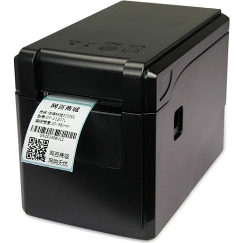 2120TF Product Barcode QR Code Price Sticker Retail Takeaway POS Cash Register 58mm Receipt USB Bluetooth Thermal Label Printer