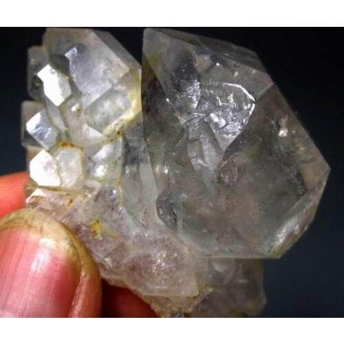 43g Elestial Skeletal Scepter Quartz DT - crystals and stones healing Mineral specimen Home Decor feng shui decoration G0038