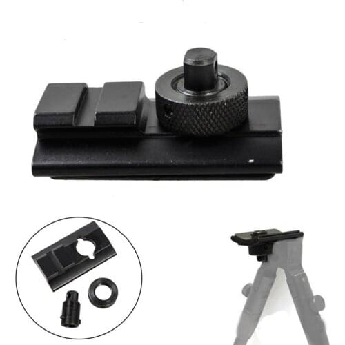 V8 Bipod Adapter Mount Weaver ​Rail Sling Stud Swivel Picatinny 1-Slot Adaptor 20mm Airsoft Rifle Tactical Hunting Accessories
