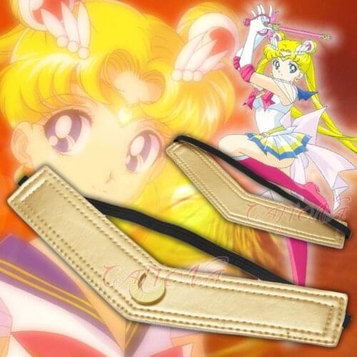 Cafiona Sailor Moon Tsuking Usagi Princess Serenity Cosplay Costume Accessories Headband Lovely Girls