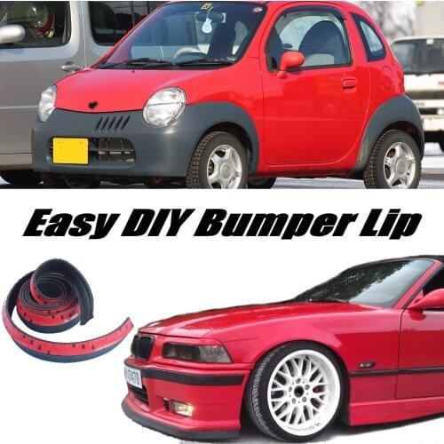 NOVOVISU umper Lip Deflector Lips For Suzuki Twin Front Spoiler Skirt For Car Tuning View / Body Kit / Strip