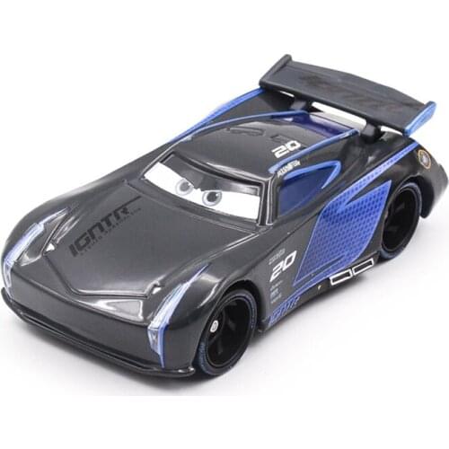 Disney Pixar Cars 3 Jackson Storm Mater Lightning McQueen Diecast 1:55 Metal Birthday Christmas Toys Gift Children Kids Boys
