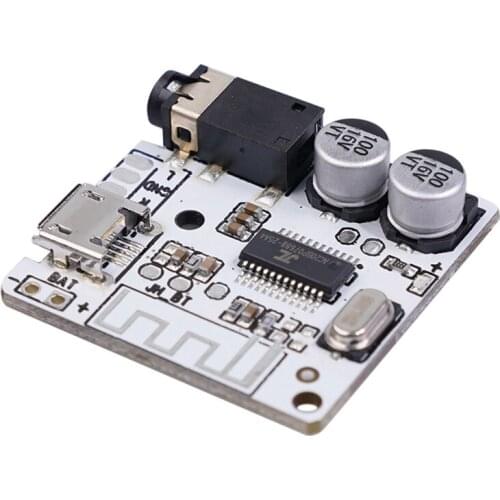 DIY Bluetooth Audio Connector Bluetooth 5.0 MP3 Lossless Decoder Board Wireless Stereo Music Module 3.7-5V