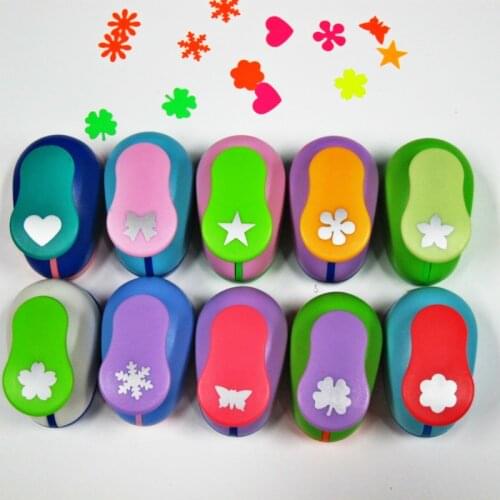 Free Ship Flower Furador 1.3- 1.5cm Diy Paper Cutter Cut Eva Foam Maker Puncher Scrapbooking Labor Saving For Kid Hole Punch