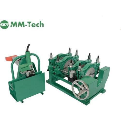 HDPE PIPE BUTT FUSION WELDING MACHINE 50-200mm for air freight