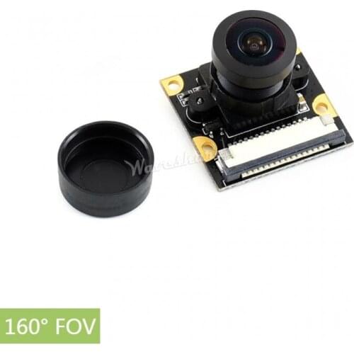 IMX219-160 160° FOV Camera Module for NVIDIA Jetson Nano, 8 Megapixels 3280 × 2464 Resolution