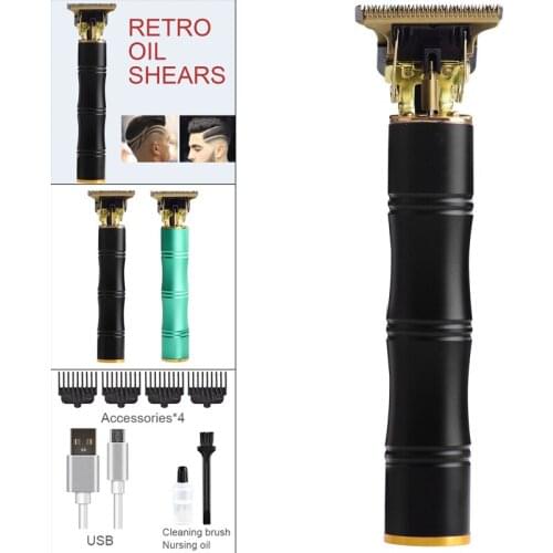 Hair Clipper Professional Electric Hair Trimmer Machine USB Rechargeable Shaving Machine for Barber Hair Cutting Styling Tools