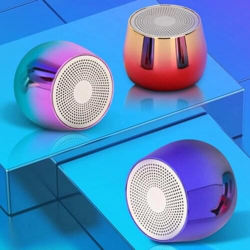 Mini Bluetooth 5.0 Speaker Column Rechargeable Heavy Bass Sound Portable Speaker Sound Box for Universal Phone Wireless Speaker