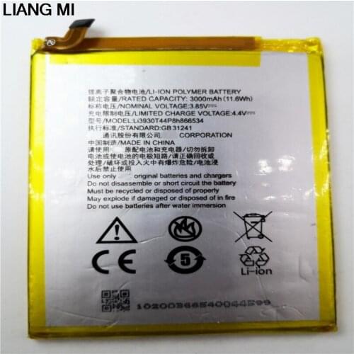 New 3.85V 3000mAh LI3930T44P8H866534 phone battery for ZTE cell phone with Repair Machine Tools