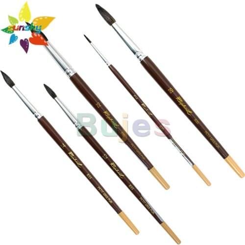 Original France Raphael 835 Pure squirrel hair Round head Watercolor painting pen Watercolor sketch Professional Art supplies