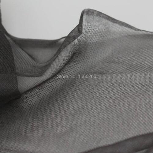 Radiation protection Fabric 100% silver fiber mesh fabric