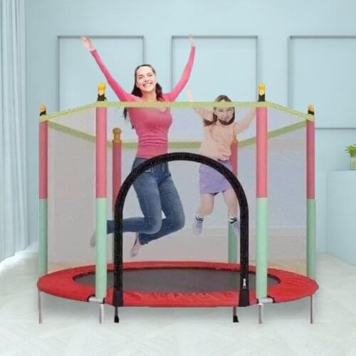 Mesh trampoline for children Home jumping bed indoor outdoor kids toys fitness entertainment durable trampoline