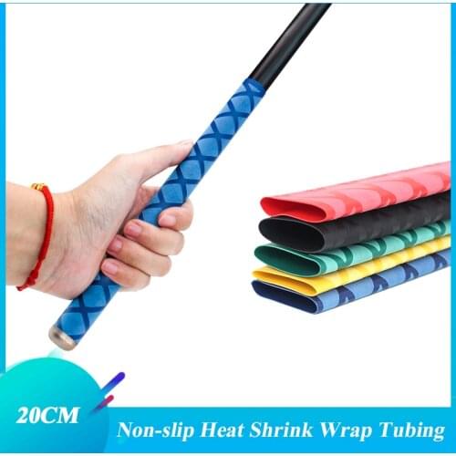 Non-slip Heat Shrink Wrap Tubing Fishing Rod DIY 5 colors 0.2M Handle Insulation Waterproof Racket Handle Grip
