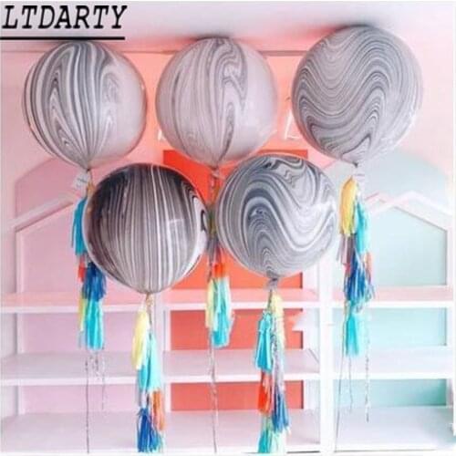 4D balloon 22 inch helium aluminum foil balloon birthday party decoration children Globos baby baby shower agate balloon