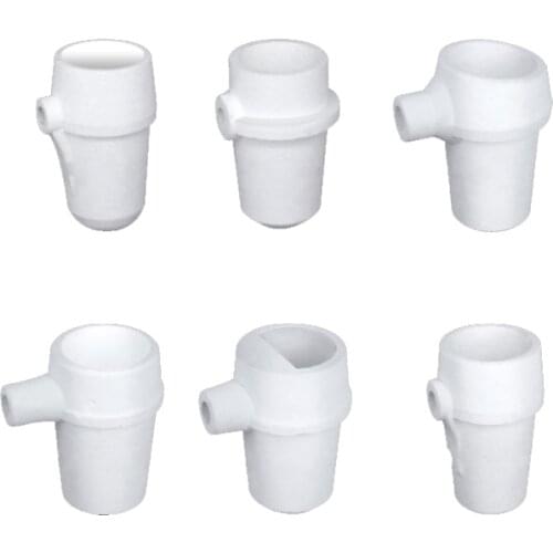 High Temperature Quartz Melting Crucible Silica Casting Gold Silver Metal Jewelry casting container