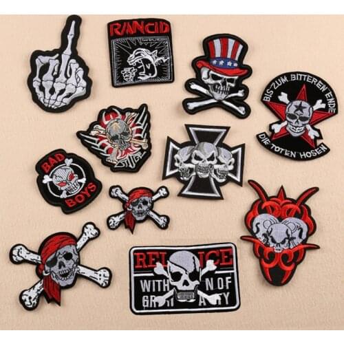 1pcs Mix fashion Patch for Clothing Iron on Embroidered Sew Applique Cute Patch Fabric Badge Garment DIY Apparel Accessories-36