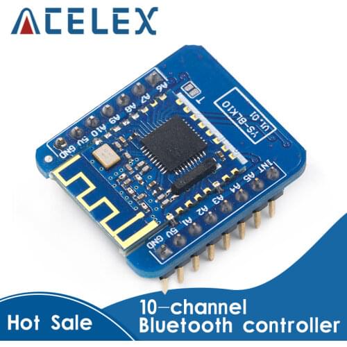 10-channel Bluetooth controller Bluetooth switch module mobile phone remote intelligent single-chip control BLK10