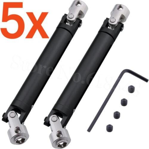 10Pcs/Lot For HSP Pangolin 94180 Metal Aluminum Alloy Universal Driven Dogbone (Al.) 180011 (18027) 1/10 RC Rock Crawler Truck