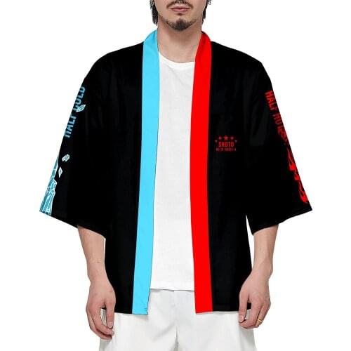 16 Style Anime My Hero Academia Cosplay Cloak Midoriya Izuku Bakugou Katsuki Todoroki Shouto Green Cloak summer Cosplay Costume