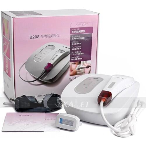 Home Spa Use 2 In 1 E Light IPL Laser Permanent Hair Removal Machine with Skin Rejuvenation Head