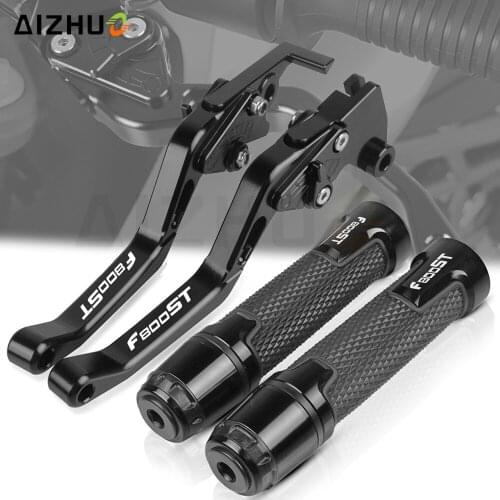 CNC Adjustable Brake Clutch Levers FOR BMW F800ST F800 ST 2006-2015 2014 2013 Motorcycle Hand Grips Ends Handlebar Accessories