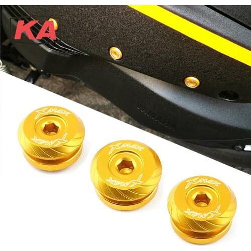 For Yamaha Xmax 300 Xmax300 X-MAX 300 2017 2018 New Motorcycle Accessories Aluminum Air Cleaner Intake Bolt Decorative Cover