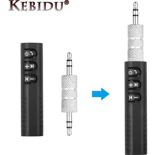 Kebidu Mini Bluetooth 4.1 Aux Audio Receiver Bluetooth Transmitter Adapter 3.5mm Jack Handsfree Auto Bluetooth Car Kit Music