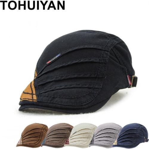 New Fashion Newsboy Caps For Women Casual Boina Beret Hat Summer Autumn Baker Boy Hats Branded Flat Caps Men Gorras Gatsby Cap