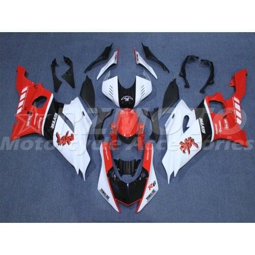 New ABS Motorcycle Fairing Kits Fit For Yamaha YZF 600 R6 2017 2018 2019 2020 R6 17 18 19 20 Custom Red White