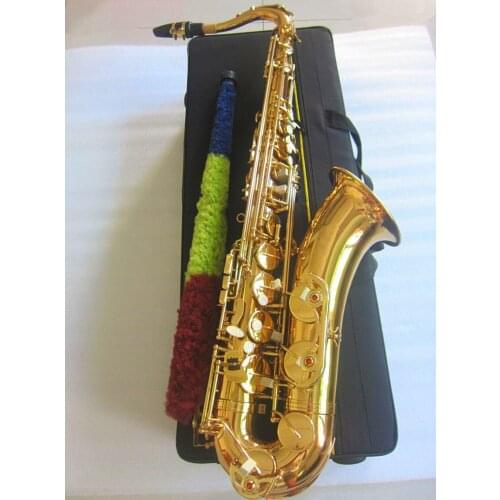 New professional Tenor Bb High imitation 80II Tenor saxophone playing Electrophoresis Gold Tenor sax With Mouthpiece