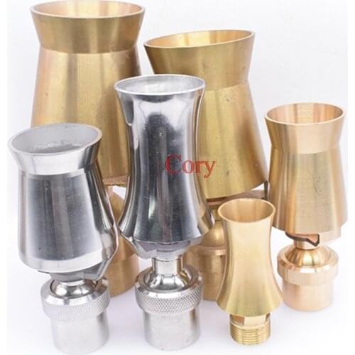 1PC Landscape pool ice tower fountain nozzle brass/stainless steel candle nozzle Cedar nozzle 1/2" 3/4" 1" 1.2" 1.5" 2"