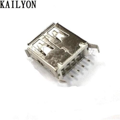 100pcs USB a 13.7 line bending needle batch USB interface ROHS environmental protection package