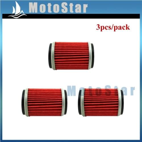 3pcs Fuel Oil Filter For Motor Dirt Bike WR250F YZ250F WR450F Z450F 2003-2015 WR250X\R 2008-2015 Motorcycle