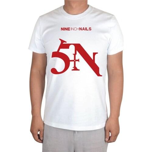3 kinds Summer Style Nine Inch Nails Rock band men women shirt punk heavy metal mma fitness XXXL mma skateboard print
