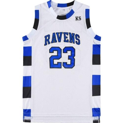 Basketball Sleevelsss Adult Jersey One Tree Hill Nathan Scott 23# 3# Ravens Stitched Sport Movie TV series Jersey maillot