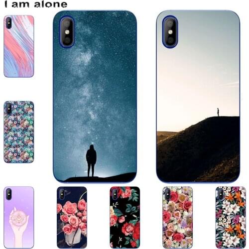 I am alone Phone Case For Doogee X50 X50L X55 X60 X60L X70 Bags Fashion Color Cute Cartoon Printed Paint Mobile