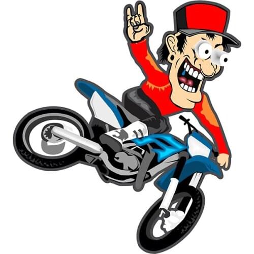 EARLFAMILY 13cm x 10.5cm for Motorcyclists Love You JDM Car Stickers 3D Funny Camper Fashion Decals Waterproof Occlusion Scratch