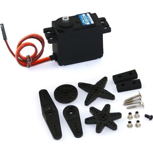 JX Servo PS-5513MG 13KG/15KG High Precision Steering Metal Gear Analog Standard Servo For 1:8/1:10 RC Car Airplane Parts