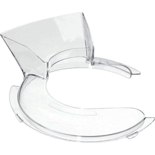 KN1PS Pouring Shield W10616906 for Kitchen Mixer Aid Polished or Brushed Stainless Steel Tilt Head Stand Mixer Bowls