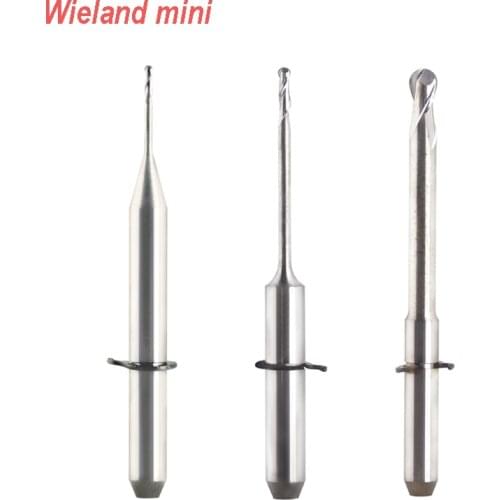 1PC Dental Lab CAD CAM End Mills - For Zirconia Compatible With Wieland Mini