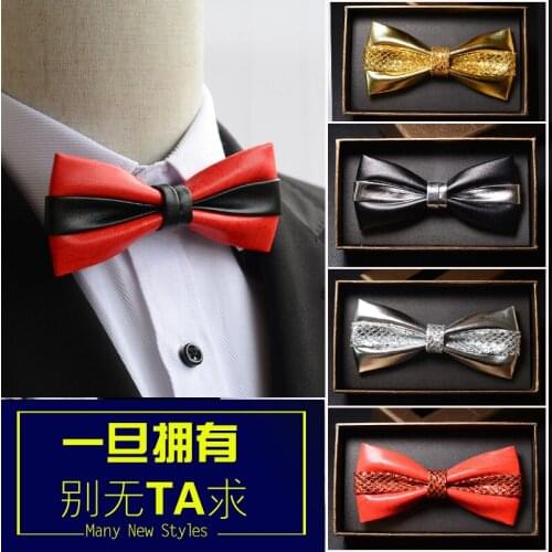 Fashion Elegant Gentleman Bow Ties Butterfly Wedding Party Casual Bow Ties Butterfly Fur Silk Gorgeous Tie Bow High Quality