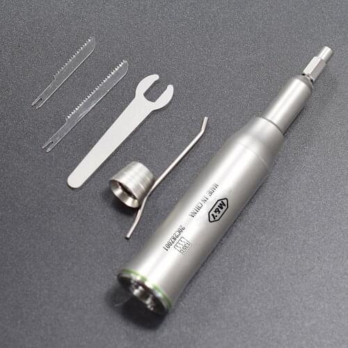 Oral Micro Saw Handpiece 3:1 Reduction Dental Surgery Handpiece 1.8mm Reciprocating With Stainless Steel Body