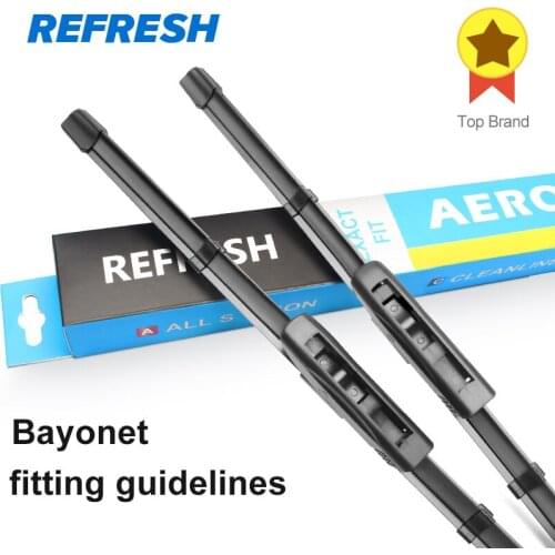 REFRESH Bayonet Wiper Blades Fitting Guidelines