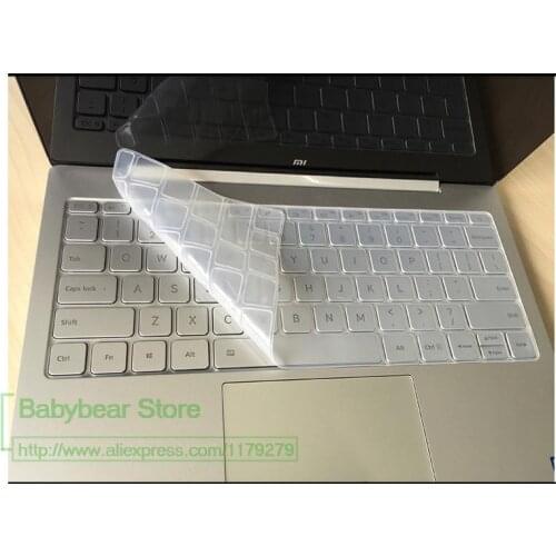 Silicone For Xiaomi Air 12 13 Transparent Color 12.5 13.3 Inch Laptop Keyboard For Xiao Mi Laptop Keyboard Cover Prorector