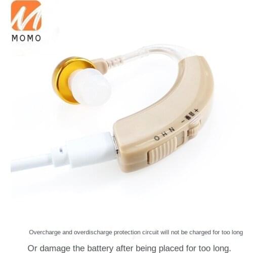 Hearing Aid for the Elderly Deaf Ear Back Wireless & Stealth Middle-Aged and Elderly Sound Amplifier Charging Headset Genuine